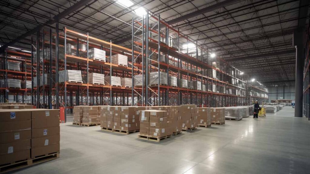 large warehouse distribution center